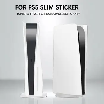 PS5 Slim Konsolės Dulkėms Lipdukas Dekoratyvinis Priimančiosios Decal Flim Apsaugos Reikmenys Playstation 5 Decal Odos Lipdukai