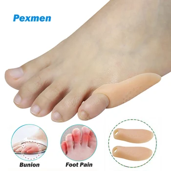 Pexmen 2/4Pcs Soft Gel Guz Guard Pinky Kojų Gynėjas dėl Kojos Skausmo iš Trinties ir Slėgio Siuvėjo Bunions