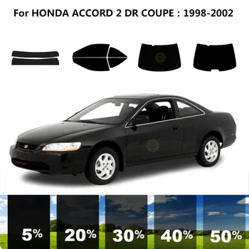 Pjaustytuose nanoceramics automobilių UV Lango Atspalvis, Rinkinys, Automobilių Langų Plėvelės HONDA ACCORD 2 DR COUPE 1998-2002 m.