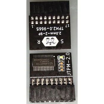 Praktinių TPM TPM2.0 Modulis ASRock TPM 18-1 Pin Apsaugos Modulis Win11 už Infineon