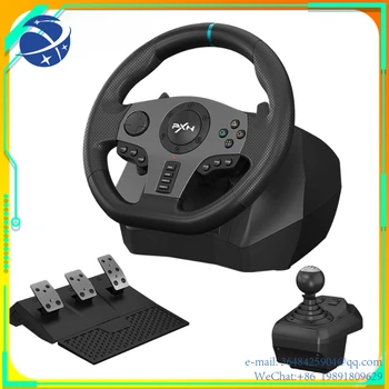 Pxn V9 Accessries Žaidimų Vairas Volante Pc Žaidimų Konsolės Lenktynių Rato Ps4/Ps3/Xbox Vienas/Android Tv/Jungiklių Serija