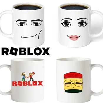 Roblox Veido Išraiška Puodelis Kūrybiškumą Berniukai Keramikos Pusryčių Kavos Puodelio Pieno Anime Ir Animacinių Filmų Žaidimas Pav Modelis Festivalio Dovana