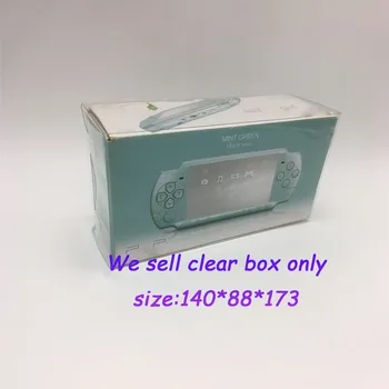 Skaidrus PET Apsauginis dangtelis PSP2000 žaidimų konsolės HK Versijos ryškus ekranas surinkimo saugojimo dėžutė