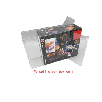 Skaidrus PET plastiko dangtelis JUNGIKLIO NS OLED raudona purpurinė tik žaidimas spalvinga dėžutė laikymui ekranas dėžutę
