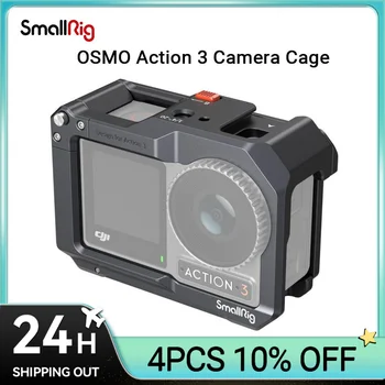 SmallRig už OSMO Veiksmų 3 Fotoaparatas Narve, Apsauginio Narvo Suderinama DJI Mic, Apsauginis Rėmelis, skirtas DJI Osmo 3 Veiksmas - 4119