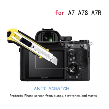 Sony Alpha A7 A7S A7R DSLR Skaitmeninės Kameros Naujas LCD 9H Grūdintas Stiklas Screen Protector Filmas