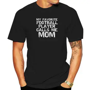 Sporto Mama Mano Mėgstamiausias Futbolo Žaidėjas Ragina Mane Mama Estetinės Spausdinami Ant T Shirts Aukštos Kokybės Medvilnės T Shirt Mens Normalus