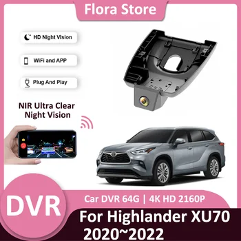 Toyota Highlander XU70 XLE XSE 2020 2021 2022 Automobilio Video DVR Brūkšnys Cam Vairavimo Įrašas, Galinio vaizdo Kamera, Naktinio Matymo Accessories