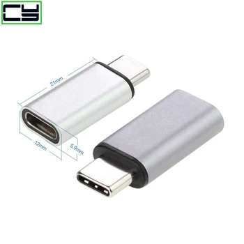 USB 3.1 tipas-c, Vyrų ir Moterų USB C Tipo 3.1 M/F Adapteris, Laidas Usb-c m/f Konverteris Telefono / 