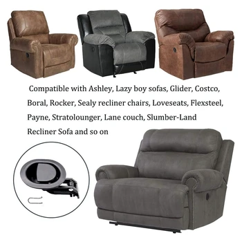 Universalus Sunkiųjų Metalų Sofa-lova, Recliner Kėdės Išleidimo Traukti Rankena atsarginės Dalys Recliner Rankenos Dydis 3X3.5Inch