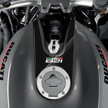 Už Ducati Monster 821 2015-2017 3D Anglies-atrodo Motociklo Bakas Trinkelėmis Raštas