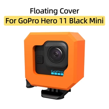 Už GoPro Hero 11 Juoda Mini Sporto Fotoaparatas, Nardymo Būsto Slankiojo Dangtelio Anti-nuskendo Plūdrumo Atveju Apsauginį kiautą Priedai