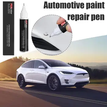 Už Tesla Model 3 X Y S Automobilių Scratch Remover Dažų, Rašiklių, Dažų Žymeklis Parkeris Juoda Automobilio Įbrėžimams Pen Body Automobilių Dažai, Remonto Rato Stebulė