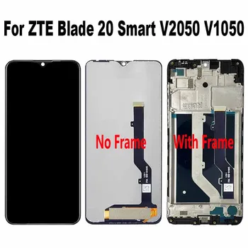 Už ZTE Blade 20 V1050 LCD Ekranas Jutiklinis Ekranas skaitmeninis keitiklis Asamblėjos ZTE Blade 20 Smart V2050