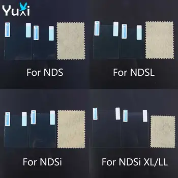YuXi Už DS NDS Lite (DSL už NDSL NDSi XL LL LCD Ekrano Apsauginės Plėvelės Viršuje, Apačioje HD Aiškiai Paviršiaus Guard Padengti Odos Raštas