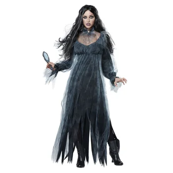 Zombie Dvasios Nuotaka Kostiumas Helovinas Kostiumai Moterims Žaidimas Vaidmenį Dvasios Vampyras Cosplay Kostiumas Šalis