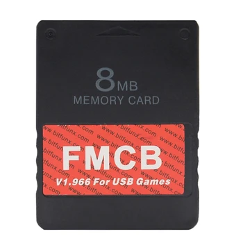 ioio Žaidimas atminties Kortelę, Retro Vaizdo Žaidimų Atminties Korteles FMCB V1.966 Atminties Kortelės Konsolės Paramos Chip PS1 už PS2 Conso